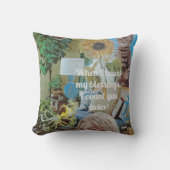 私の恵みを数えると君を2回数える! クッション (正面)