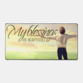 「私の恵み」モチベーション確認 デスクマット (正面)