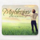 「私の恵み」モチベーション確認 マウスパッド (正面)