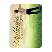 「私の恵み」モチベーション肯定柔軟 マグネット (縦)