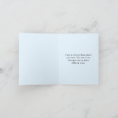 「私の悔やみや弔慰...」 +花弔カード カード (内部)