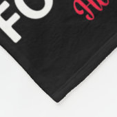 私の患者の衣服赤ハート病認識度 フリースブランケット (角)