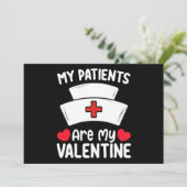 私の患者は私のバレンタインデーナース愛 招待状 (スタンド正面)