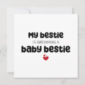 私の悩みは、ベビーのベスティフラットカードを成長させている (正面)