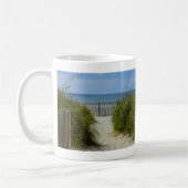 私の悩みをコーヒーマ遠くにグで飲む コーヒーマグカップ (左)