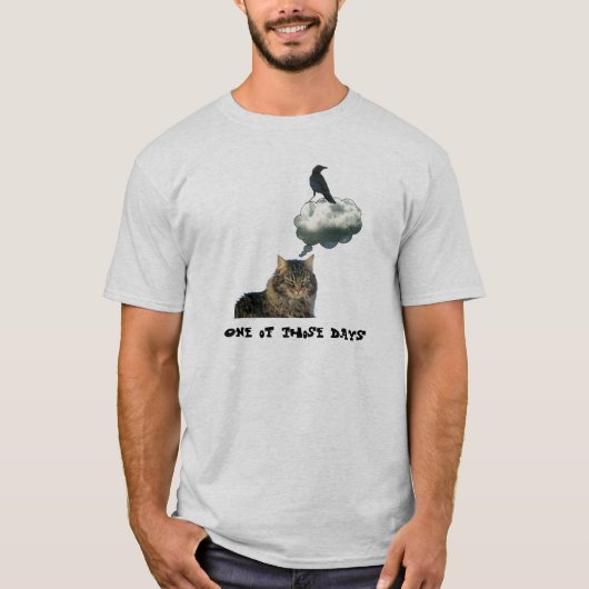 私の悪い気分はカラスを引き付けています Tシャツ (正面)