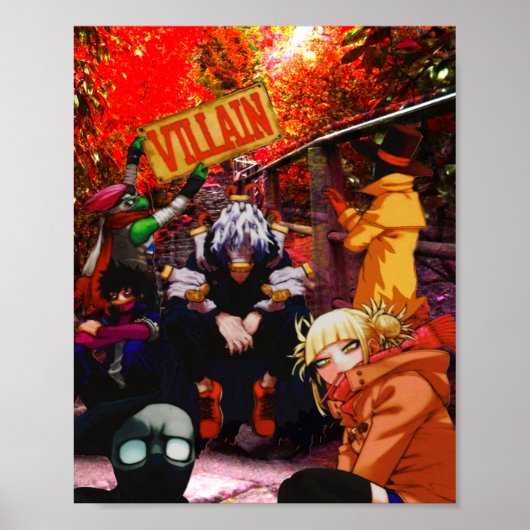 私の悪役アカデミア ポスター (正面)