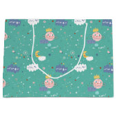 私の惑星は大きな小さな1つのパターンを夢見る ラージペーパーバッグ (正面)