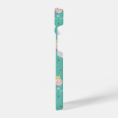 私の惑星は大きな小さな1つのパターンを夢見る iPhoneケース (左側面)