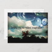 私の想像をあなたに送る ポストカード (正面/裏面)