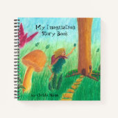 私の想像力の絵本 フェアリー ライン ノートブック (正面)