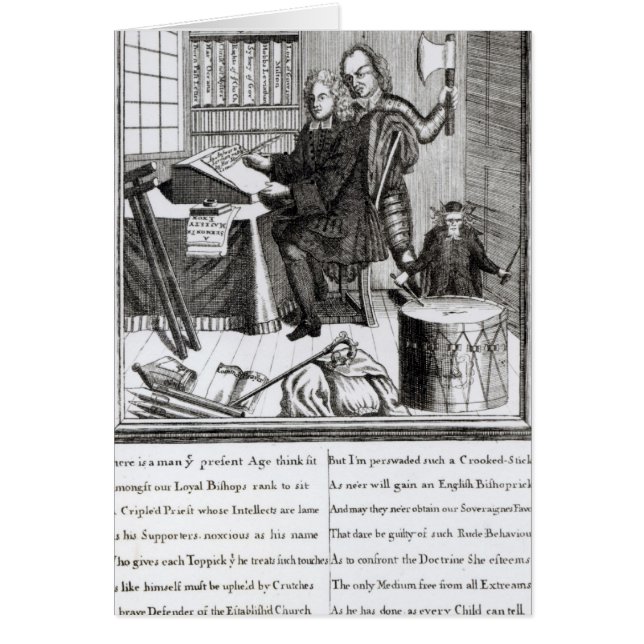 私の意味の推測、1709年 (正面)