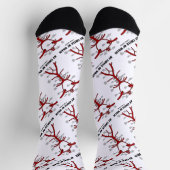 私の意志の輪は解剖学的血液循環 ソックス (上部)