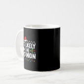 私の意見に与え最も可能性が高いクリスマスのおもしろい コーヒーマグカップ (正面左)