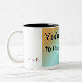 私の意見 ツートーンマグカップ (左)