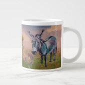 私の愛しいエスター、ロバ ジャンボコーヒーマグカップ (右)