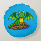 私の愛しいドラゴン ラウンドクッション (裏面)