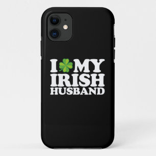 私の愛するアイルランド人の夫 セントパトリック・デーのカップル iPhone 11 ケース