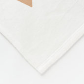 私の愛するコーヒーレトロJava フリースブランケット (角)