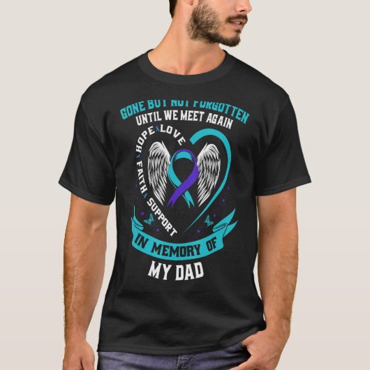 私の愛するパパ自殺の認識度の喪失 Tシャツ (正面)