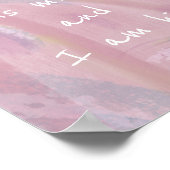 私の愛するボホの水の色のクリスチャンのポスター ポスター (角)