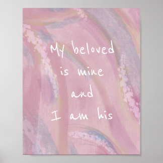 私の愛するボホの水の色のクリスチャンのポスター ポスター