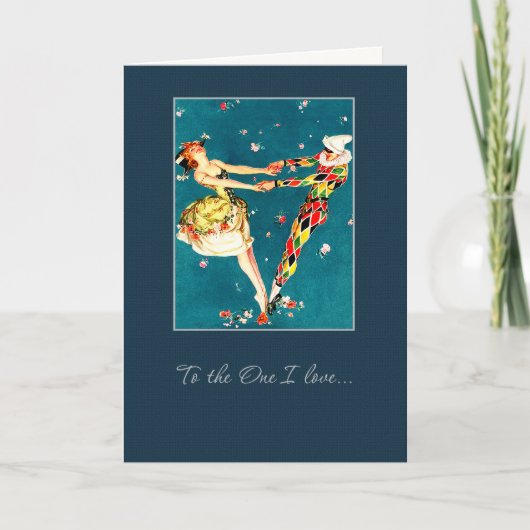 私の愛する人に。バレンタイン シーズンカード (正面)