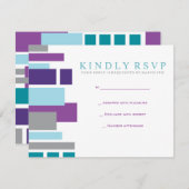 私の愛する人の結婚式 招待状返信カード 出欠カード (正面/裏面)