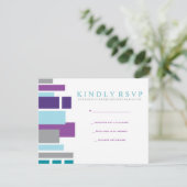 私の愛する人の結婚式 返信カード (スタンド正面)