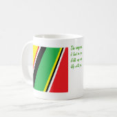 私の愛する人への幸福 コーヒーマグカップ (正面左)