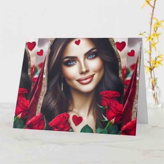 私の愛する人へ カード (黄色い花)