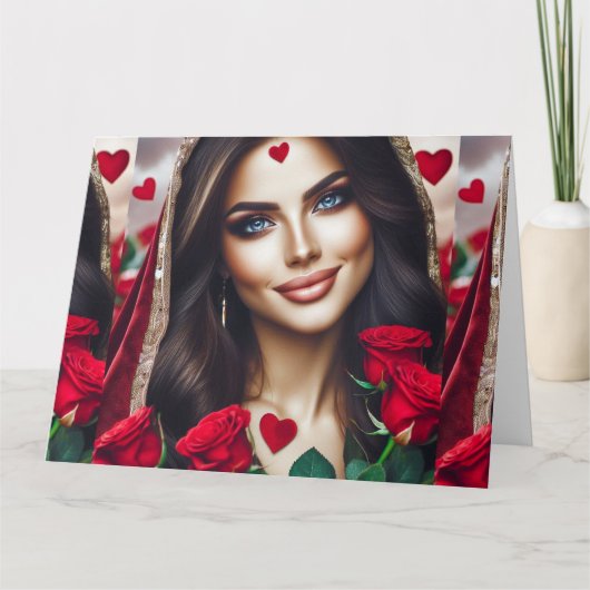 私の愛する人へ カード (正面)