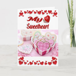 私の愛する人オリジナル写真バレンタインデー カード