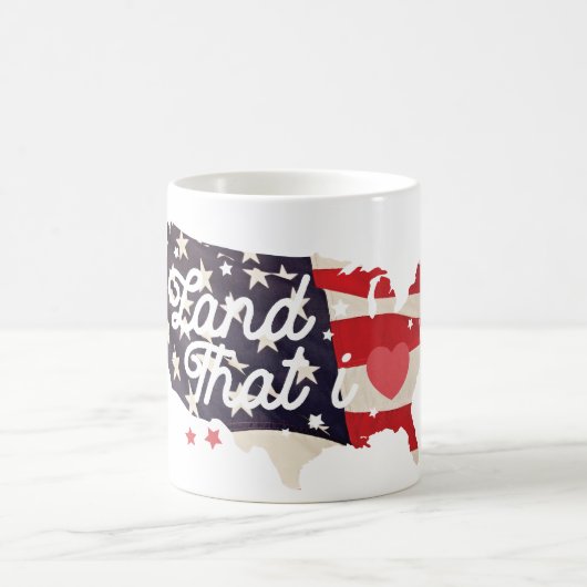 私の愛する国 モーフィングマグカップ (中央)