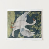 私の愛する白鳥 タペストリー (正面(横))