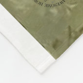 私の愛する白鳥 フリースブランケット (角)