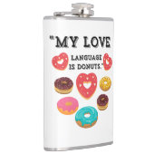 私の愛する言葉はドーナツだ フラスク (右)
