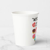 私の愛する言葉はドーナツだ 紙コップ (右)