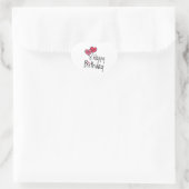 私の愛する誰かが生まれ今日だった – ハッピーバースデー ハートシール (バッグ)