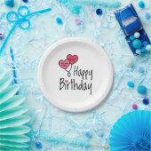私の愛する誰かが生まれ今日だった – ハッピーバースデー ペーパープレート (パーティー)