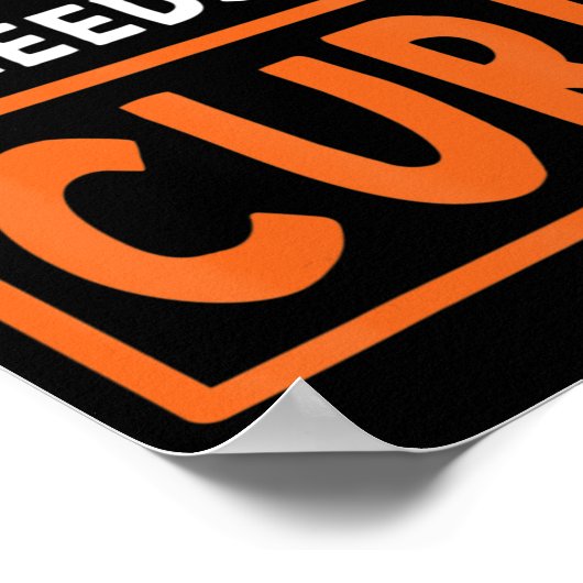 私の愛する誰かが白血病のがんを認識する必要がある ポスター (角)