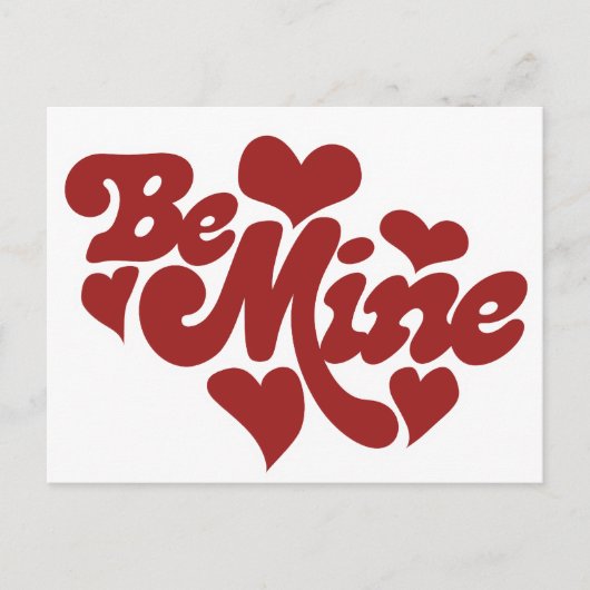 私の愛である ポストカード (正面)