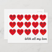 私の愛で02 ポストカード (正面/裏面)