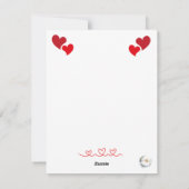 私の愛のために シーズンカード (裏面)