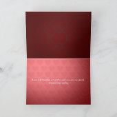 私の愛のために…バレンタイン シーズンカード (内部)