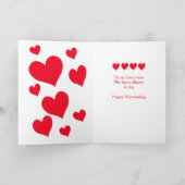 私の愛のためのノルウェーのバレンタインデーカード シーズンカード (内部)