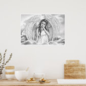 私の愛のエンジェルポスターを残す ポスター (キッチン)