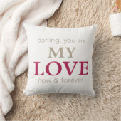 私の愛のクッション クッション (ブランケット)