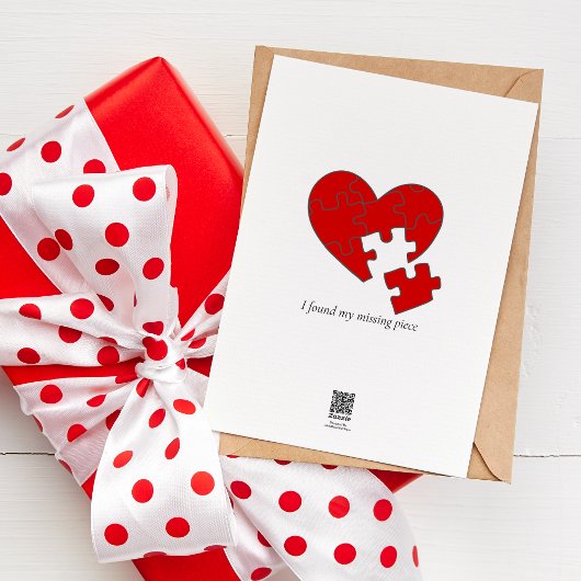 私の愛のパズルを明ユニークかす引用文 カード