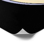 私の愛のフクロウおもしろいバードプンダーク ポスター (角)